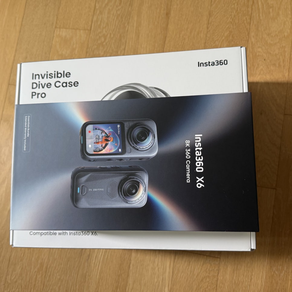 insta360 x6 다이브 프로 케이스 개봉기
